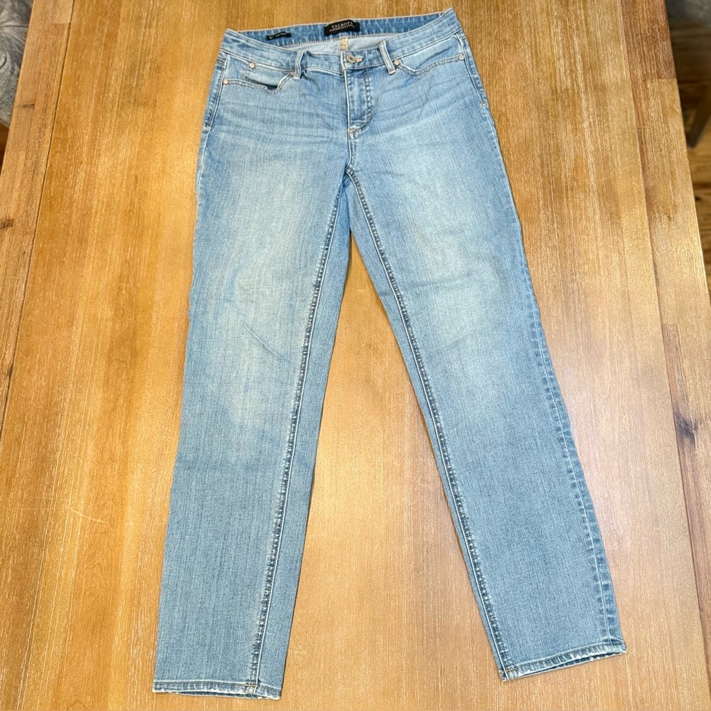 Talbots Light Blue Cropped Ankle Jeans